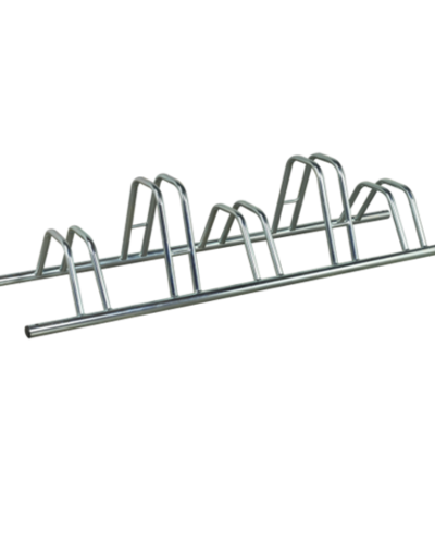 5 Section Dual Height Cycle Rack- Flat Top